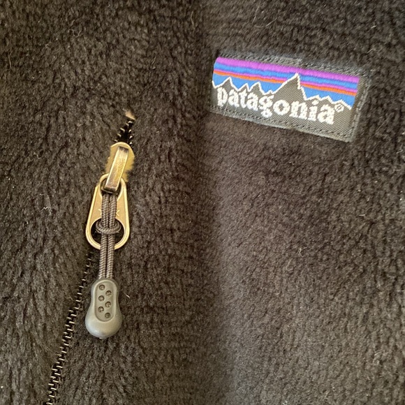 Patagonia Regulator Black Heavy Fleece Jacket Men’s Large Style 3610F8 - Picture 9 of 14